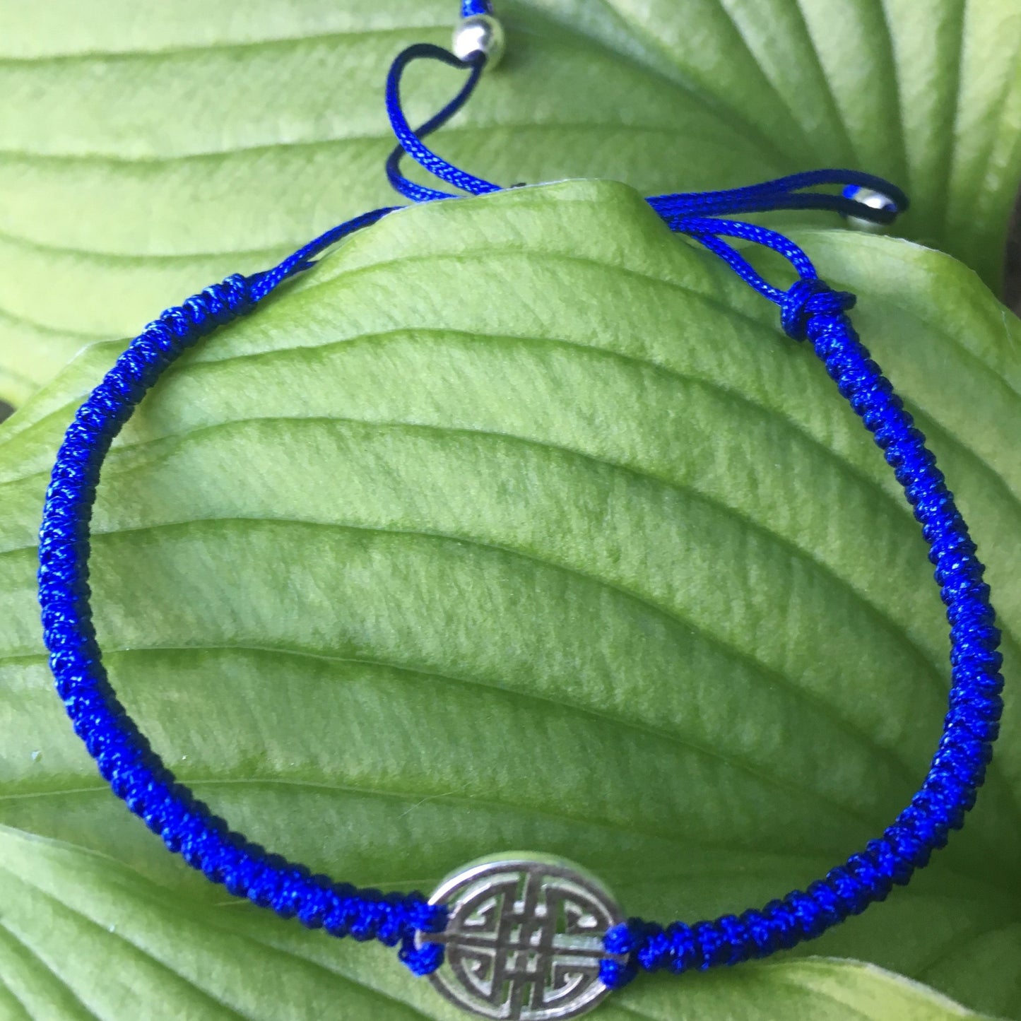 Lucky cotton Bracelet- Cobalt blue