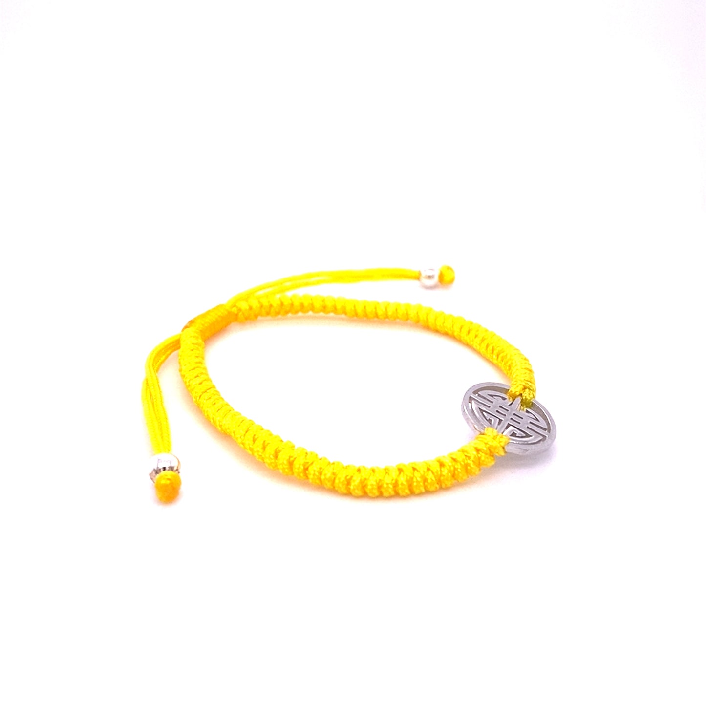 Lucky cotton Bracelet -Lemon Yellow