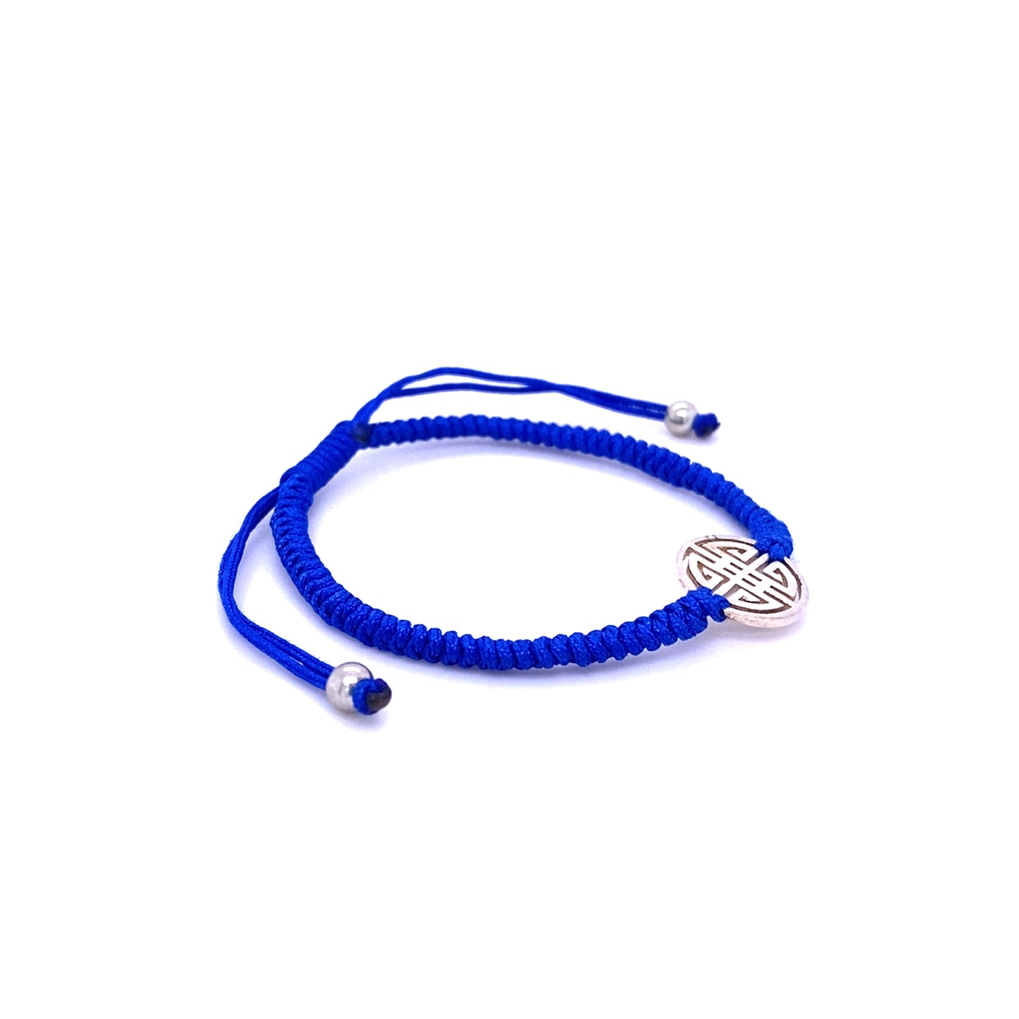 Lucky cotton Bracelet- Cobalt blue