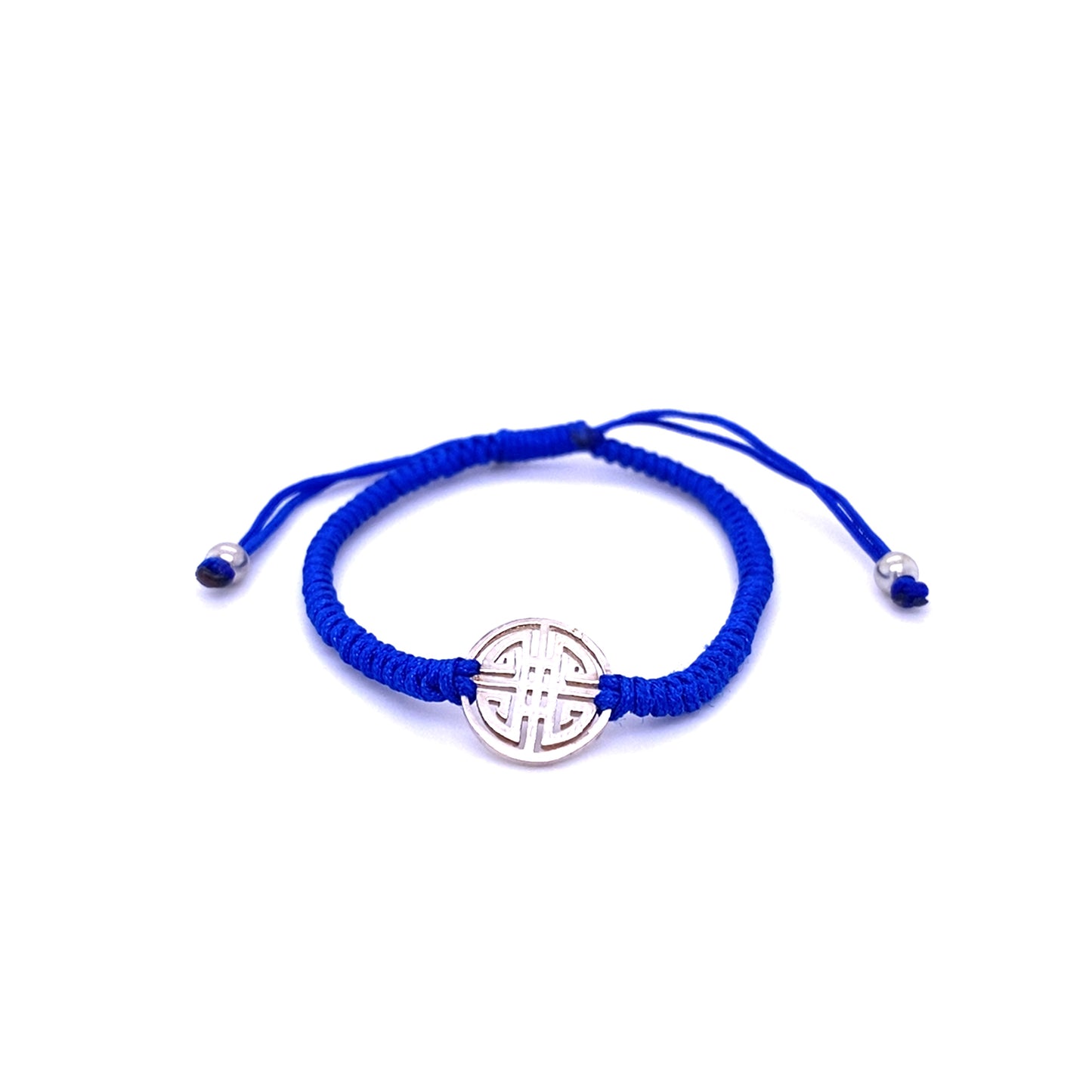 Lucky cotton Bracelet- Cobalt blue