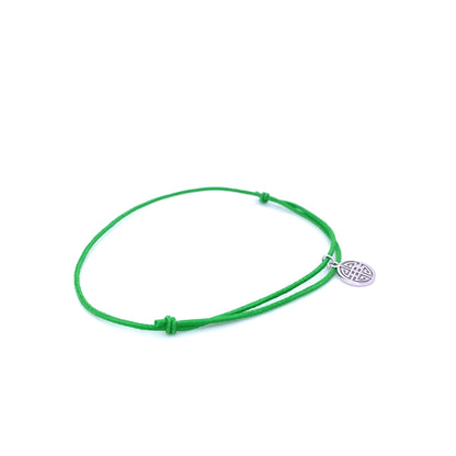 Irish green elastic Bracelet