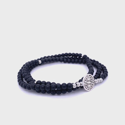 Lucky Lavo · Lava, Triple Silver Lucky Bracelet